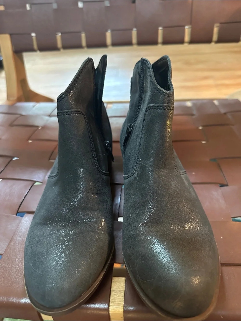 Lucky Brand Black Women's Ankle Boots - Sleek Everyday Style